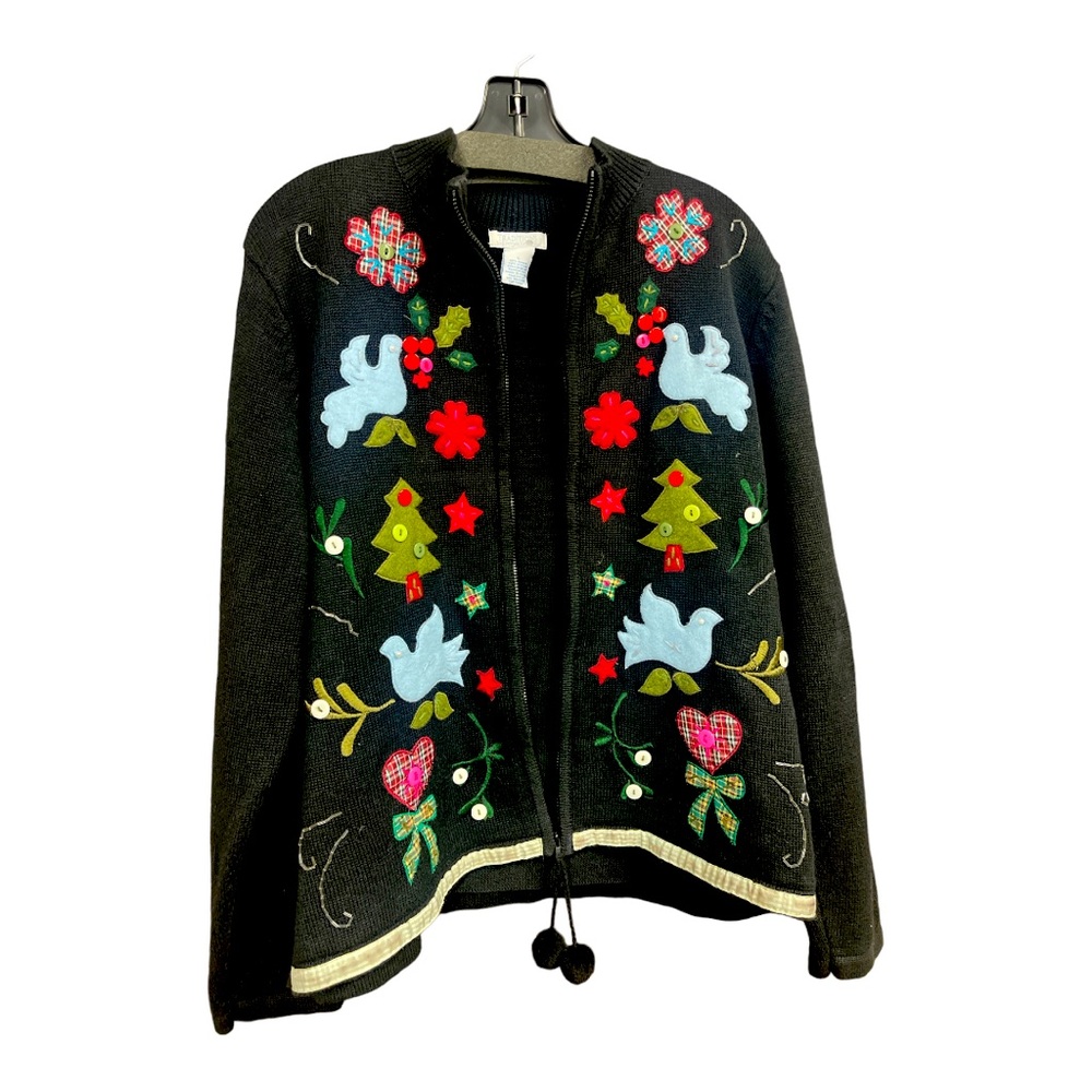 Traditions Black sweater Jacket